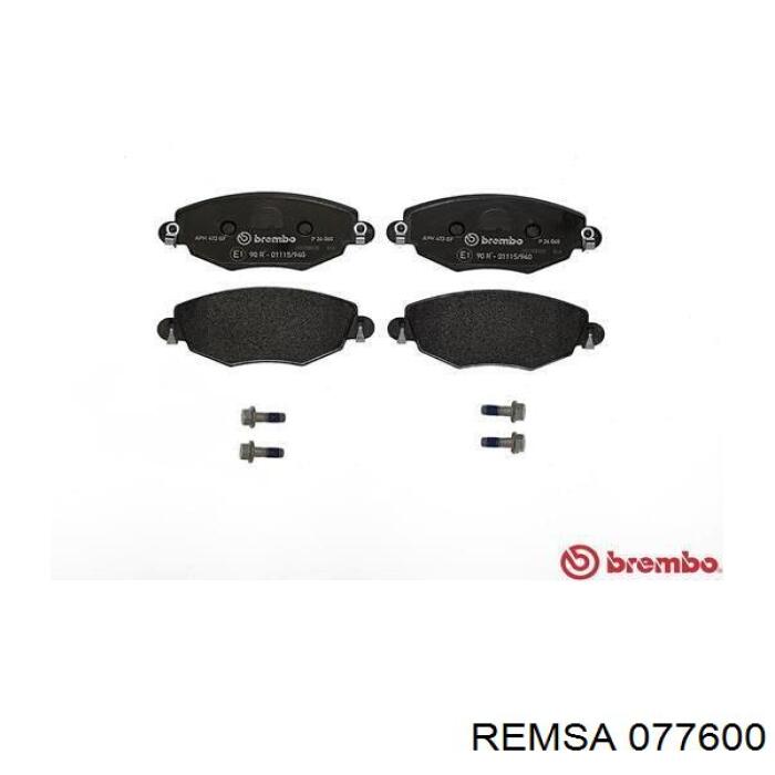 Купить 077600 Remsa Колодки тормозные