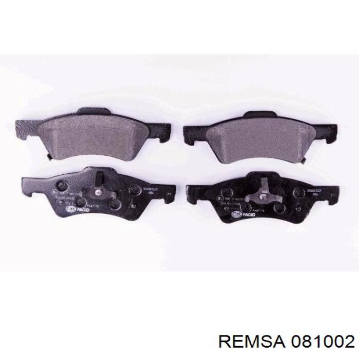 Купить 081002 Remsa Колодки тормозные