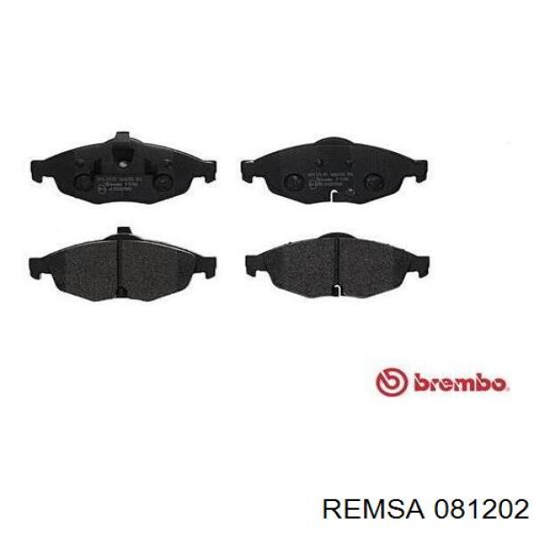 Купить 081202 Remsa Колодки тормозные