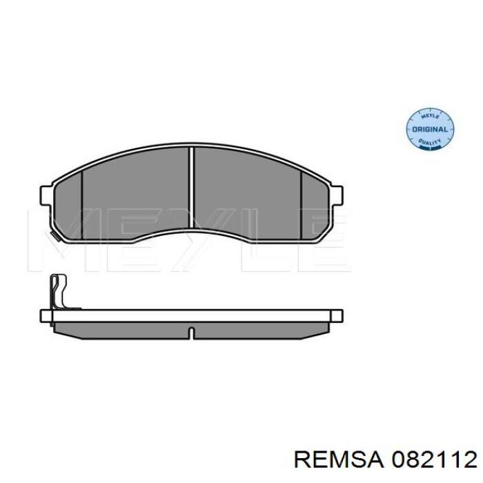 Тормозные колодки Remsa 082112