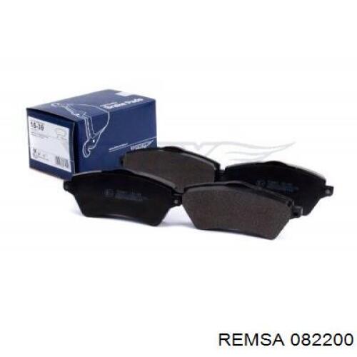 Передние тормозные колодки 082200 Remsa