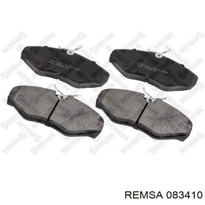 Передние тормозные колодки 083410 Remsa