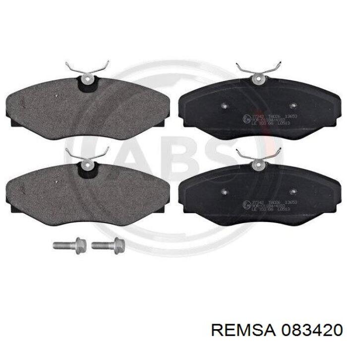 083420 Remsa Колодки передние