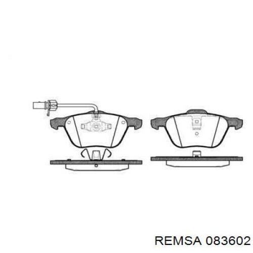 Тормозные колодки Remsa 083602