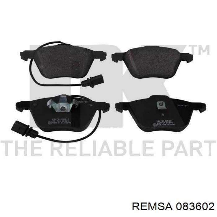 Колодки Remsa 083602 цена, от 27.90 USD