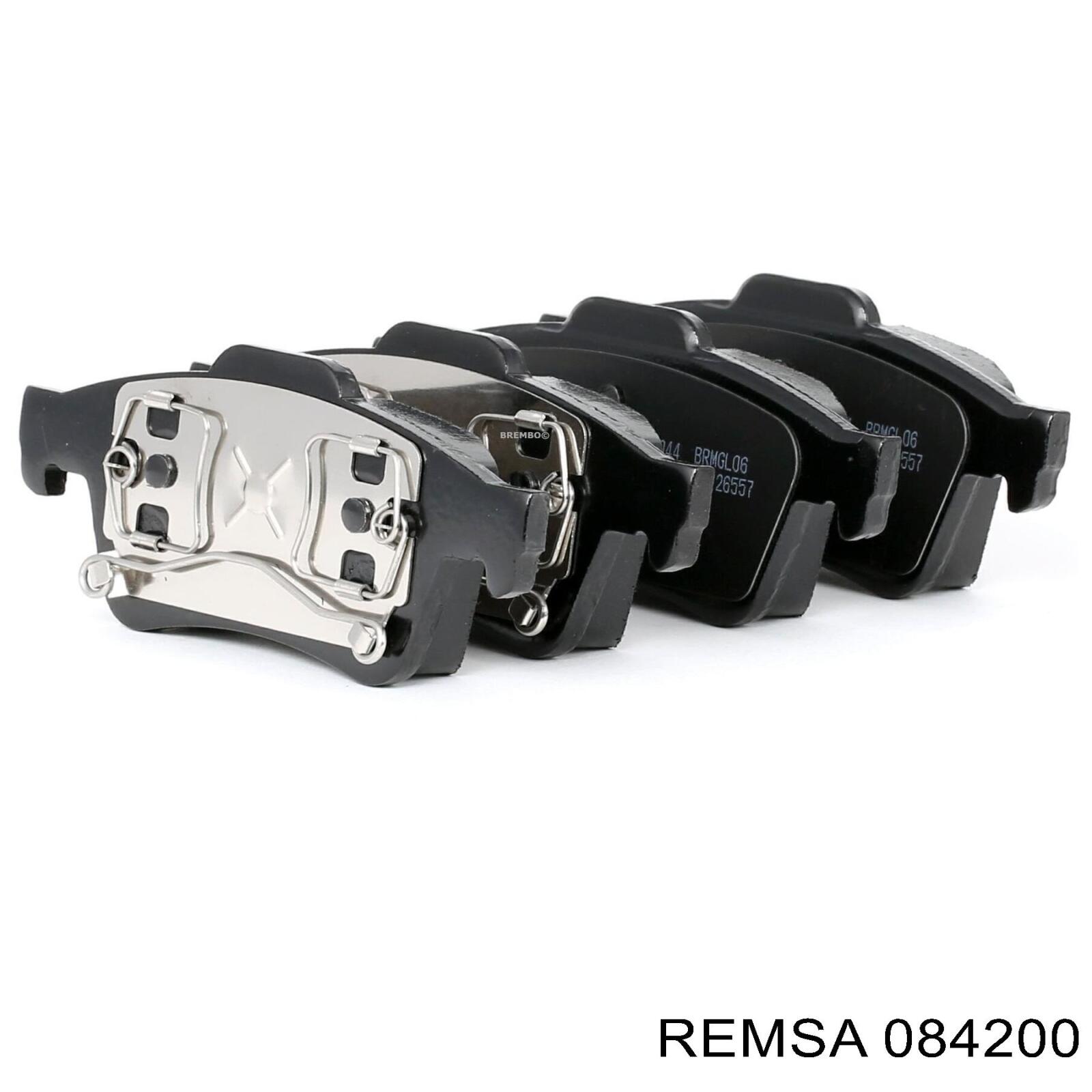 Задние дисковые колодки Remsa 084200