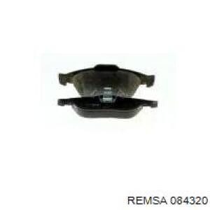 Тормозные колодки Remsa 084320