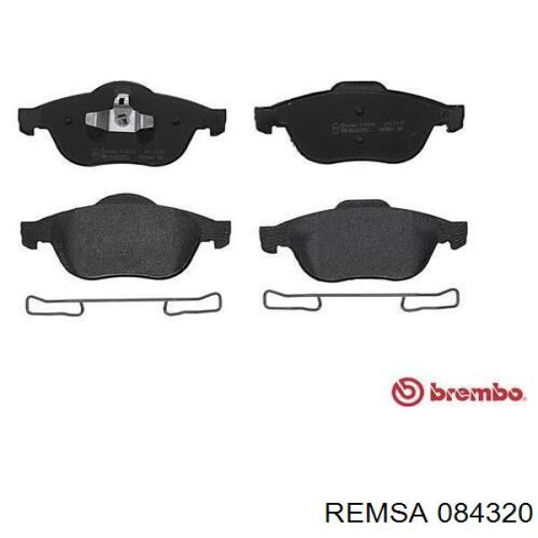 Купить 084320 Remsa Колодки тормозные