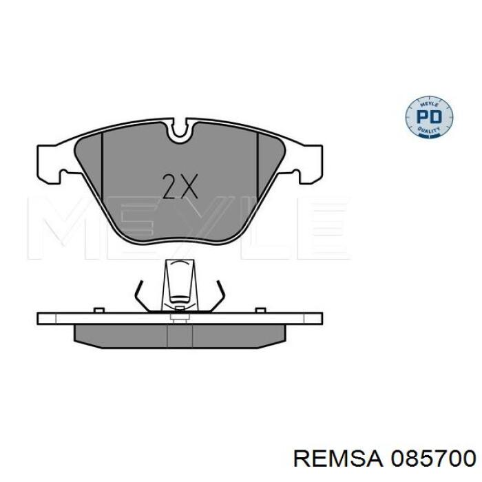 Тормозные колодки Remsa 085700