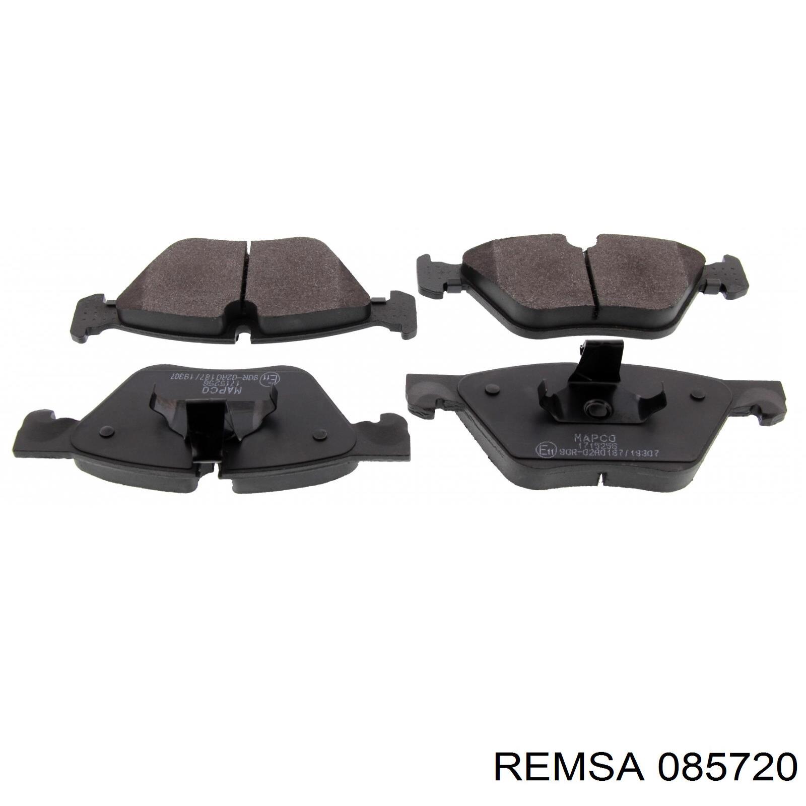 Тормозные колодки Remsa 085720