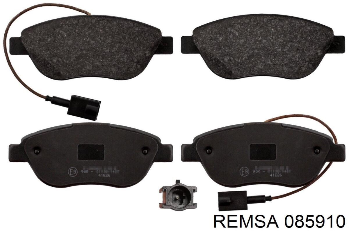Купить 085910 Remsa Колодки тормозные