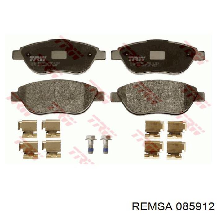 085912 Remsa Колодки передние