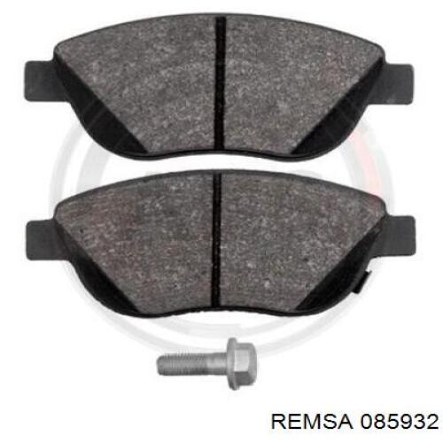 Купить 085932 Remsa Колодки тормозные