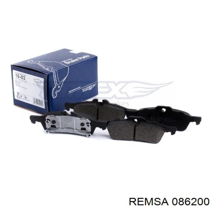 Купить 086200 Remsa Колодки тормозные задние, дисковые