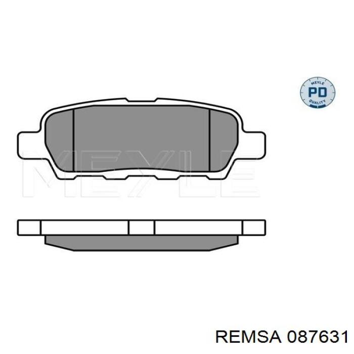 Колодки дисковые  Remsa 087631 цена, от 19.64 USD