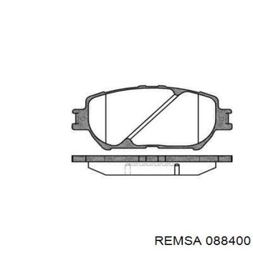 Купить 088400 Remsa Колодки тормозные