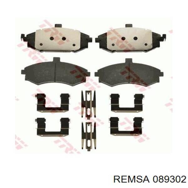 Тормозные колодки Remsa 089302