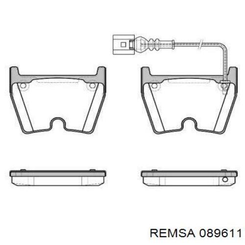 Тормозные колодки VAG 8V0698151F