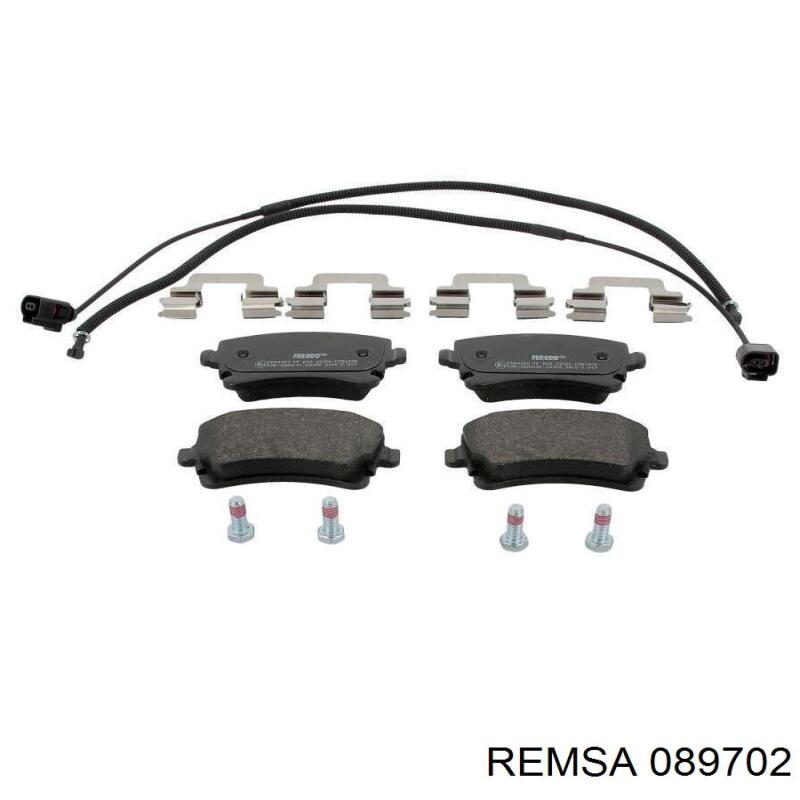 Задние дисковые колодки Remsa 089702