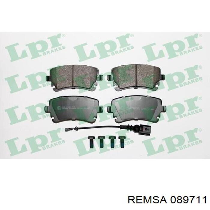 Задние тормозные колодки 089711 Remsa