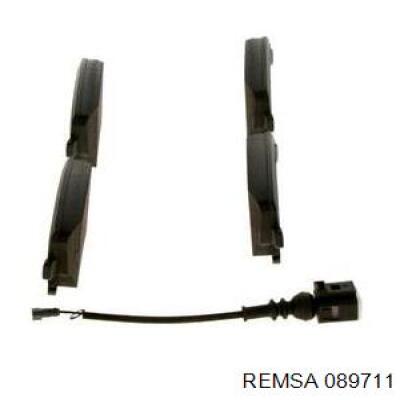 089711 Remsa Колодки тормозные дисковые комплект