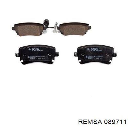Купить 089711 Remsa Колодки тормозные задние, дисковые