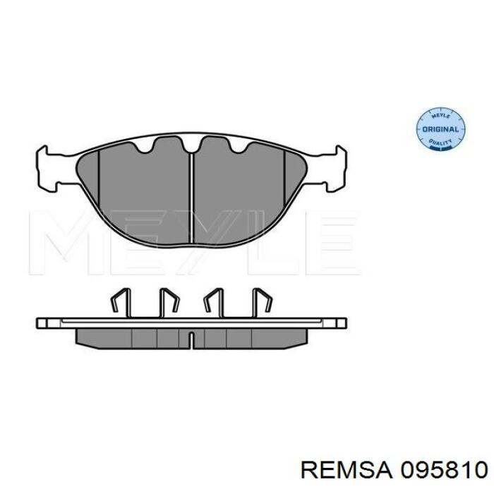 Колодки Remsa 095810 цена, от 76.46 USD
