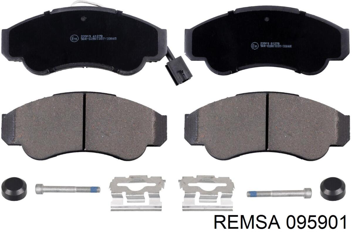 Купить 095901 Remsa Колодки тормозные