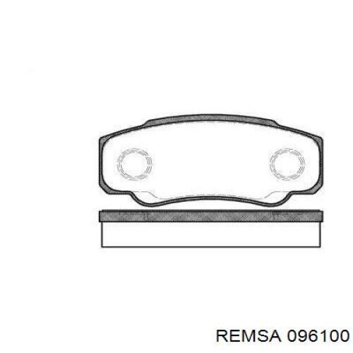 Колодки дисковые  Remsa 096100 цена, от 15.57 USD