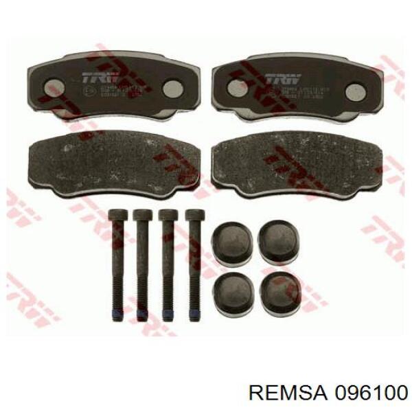 Купить 096100 Remsa Колодки тормозные задние, дисковые