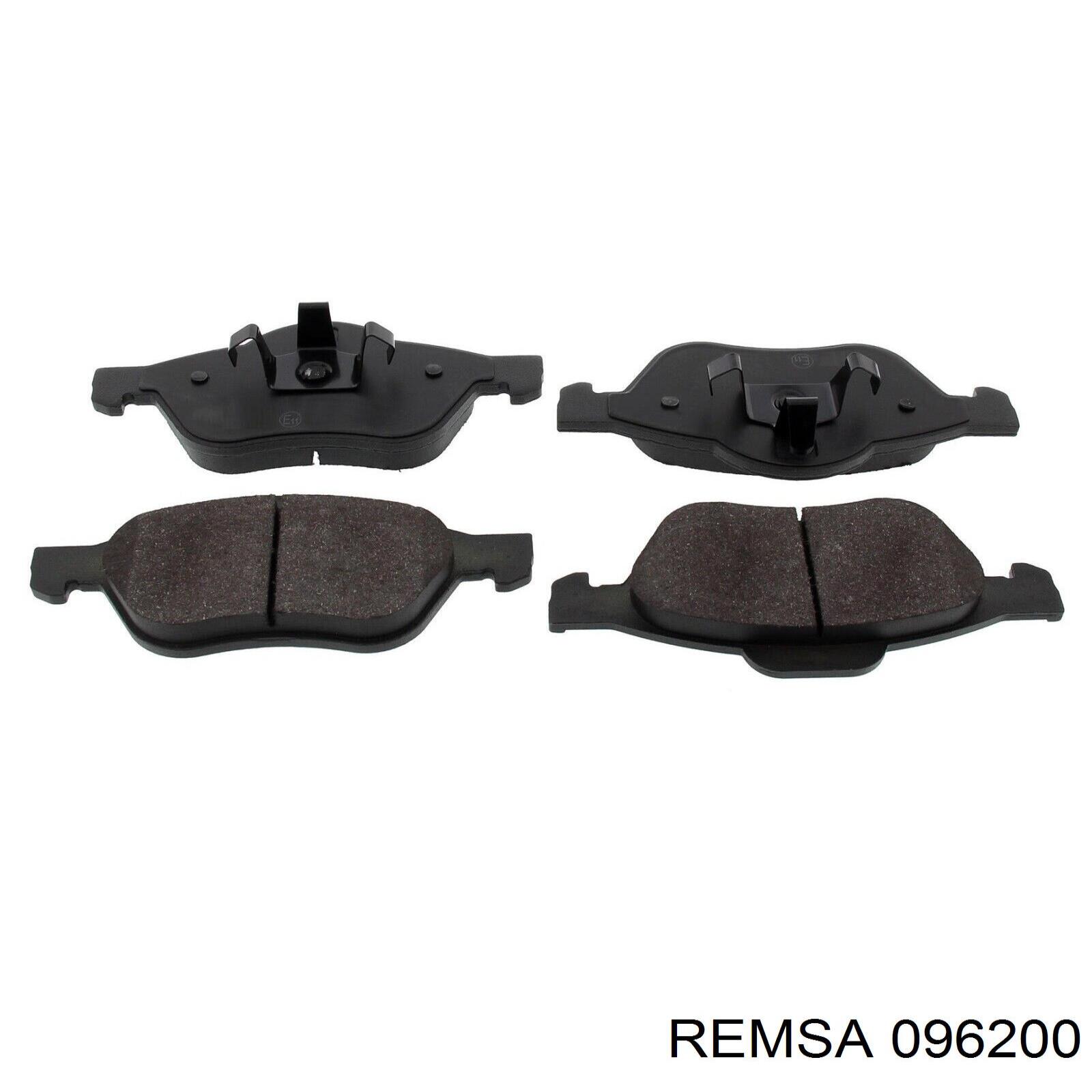 Передние тормозные колодки 096200 Remsa