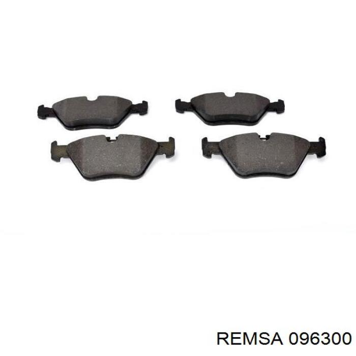 Тормозные колодки Remsa 096300