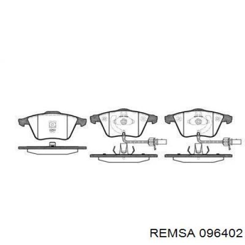096402 Remsa Колодки передние