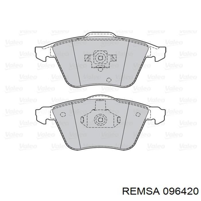 Колодки Remsa 096420 цена, от 45.39 USD