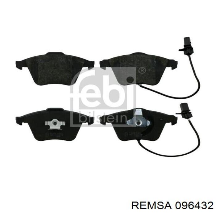 096432 Remsa Колодки передние