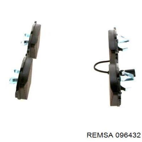 Передние тормозные колодки 096432 Remsa