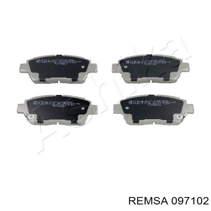 097102 Remsa Колодки передние