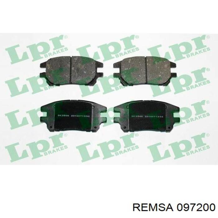 Передние тормозные колодки 097200 Remsa