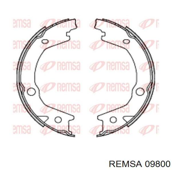 Передние тормозные колодки 09800 Remsa