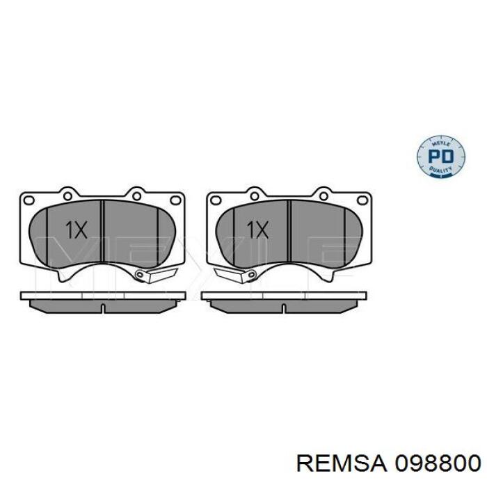 Колодки Remsa 098800 цена, от 33.52 USD