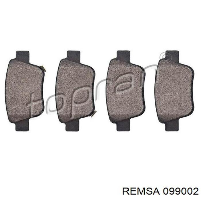 099002 Remsa Колодки передние