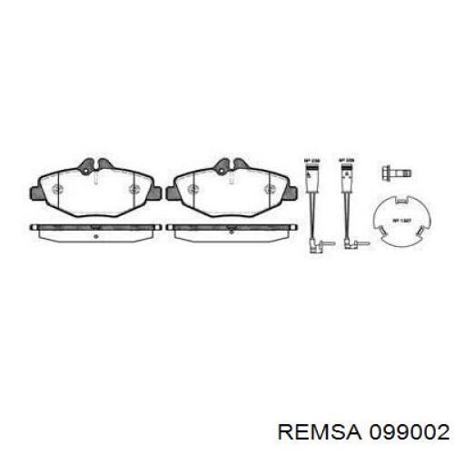 Колодки Remsa 099002 цена, от 35.35 USD