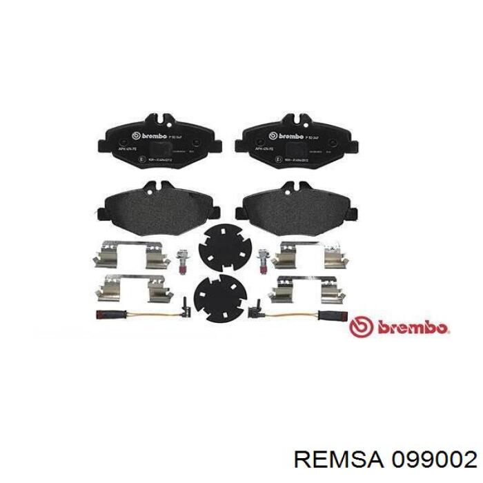 Купить 099002 Remsa Колодки тормозные