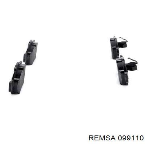 Задние дисковые колодки Remsa 099110
