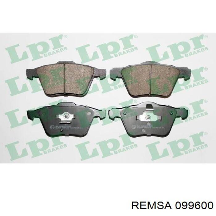 Купить 099600 Remsa Колодки тормозные задние, дисковые