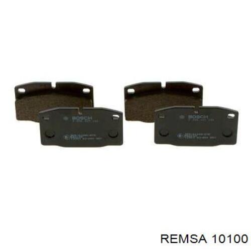 10100 Remsa колодки тормозные передние дисковые