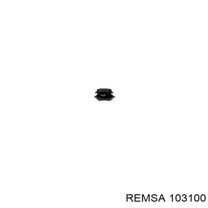 Колодки дисковые  Remsa 103100 цена, от 24.72 USD