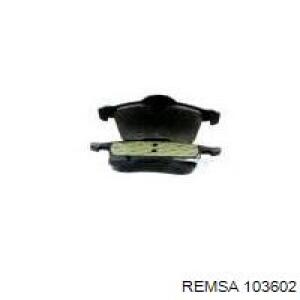 Купить 103602 Remsa Колодки тормозные