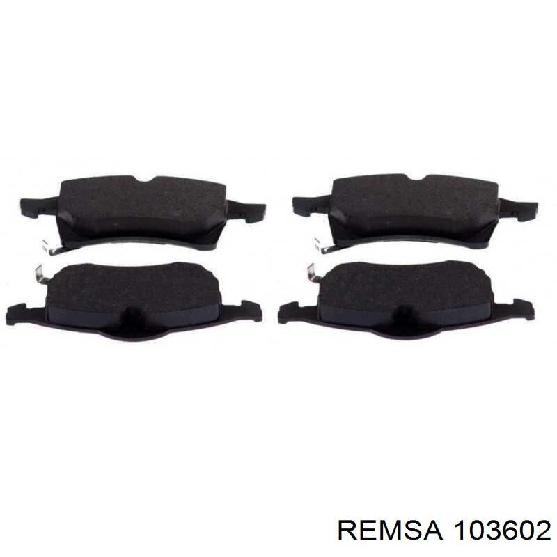 Тормозные колодки Remsa 103602