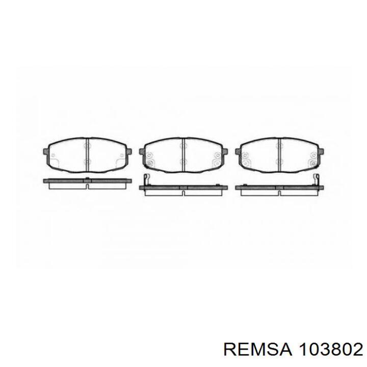 Колодки Remsa 103802 цена, от 14.09 USD